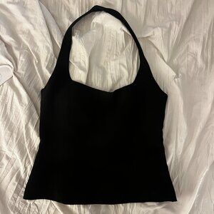 Zara Halter Contour Top